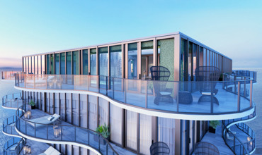 Căn penthhouse có thang máy bằng kính, trị giá 25,5 triệu USD Căn penthhouse có thang máy bằng kính, trị giá 25,5 triệu USD