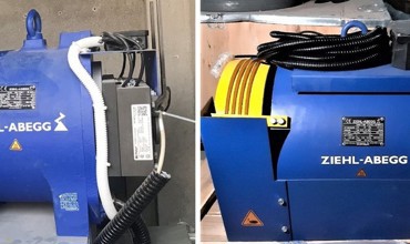 Ziehl-Abegg traction machine blatantly faked