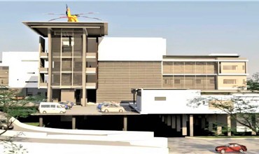 Dedicated elevator for rescue helicopters