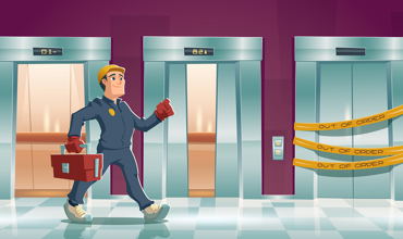 Chaos in elevator maintenance price