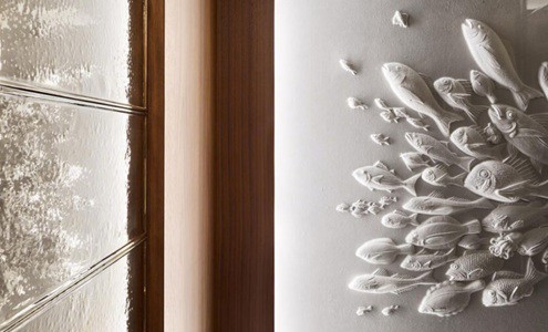 Infusing elevators with the soul of washi paper artistry