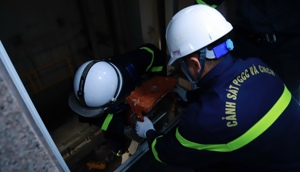 VNEA tập huấn cứu nạn, cứu hộ thang máy cho Cảnh sát PCCC và CNCH TP  Hà Nội