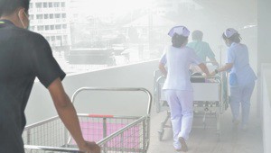 Hospital elevator design handbook: Size and capacity requirements for hospital firefighters lifts and evacuation lifts