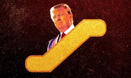 Elevators and escalators are closely associated with U.S. President Donald Trump.
