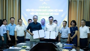 VNEA và Viện Tiêu chuẩn Chất lượng Việt Nam hợp tác chiến lược, hoàn thiện hệ thống Tiêu chuẩn Quốc gia ngành thang máy Việt Nam VNEA và Viện Tiêu chuẩn Chất lượng Việt Nam hợp tác chiến lược, hoàn thiện hệ thống Tiêu chuẩn Quốc gia ngành thang máy Việt Nam