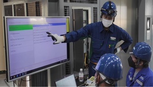 Hitachi uses Nvidia's AI for elevator maintenance, helping to reduce manpower by 50%.