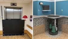 Các giải pháp chống ngập nước cho thang máy