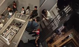 Thousands of people walked down 106 floors due to a power outage in the elevators.