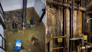 Tác động của độ ẩm, ngập nước đối với hệ thống thang máy