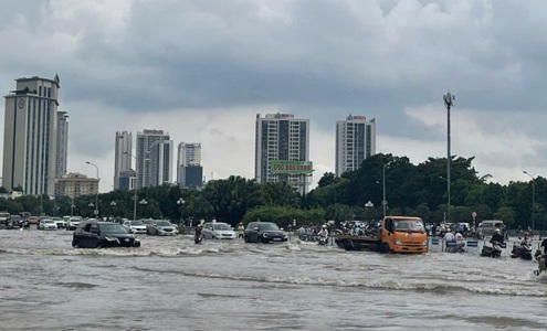 Elevator during the winter storm season