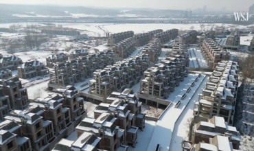 Dự án biệt thự State Guest Mansions và khu dân cư cao tầng bỏ hoang của Evergrande tại Thẩm Dương.