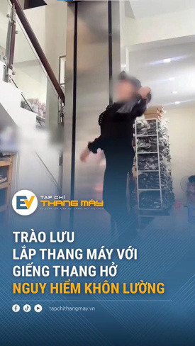 The trend of installing elevators with open elevator shafts - Unforeseen dangers