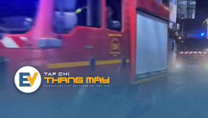 TP HCM: Cháy chung cư, ba người kẹt trong thang máy TP HCM: Cháy chung cư, ba người kẹt trong thang máy