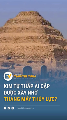 Were the Egyptian pyramids built using hydraulic lifts?