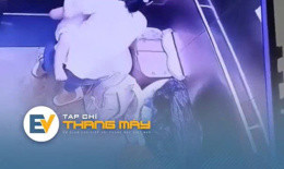 Chặn cửa thang máy - Nguy hiểm khôn lường Chặn cửa thang máy - Nguy hiểm khôn lường