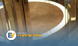 Thang máy kính xoay tròn độc lạ tại Louis Vuitton Thang máy kính xoay tròn độc lạ tại Louis Vuitton