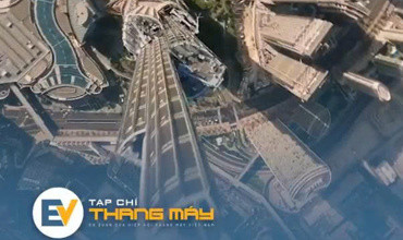 Top 5 thang máy có đường chạy cao nhất thế giới