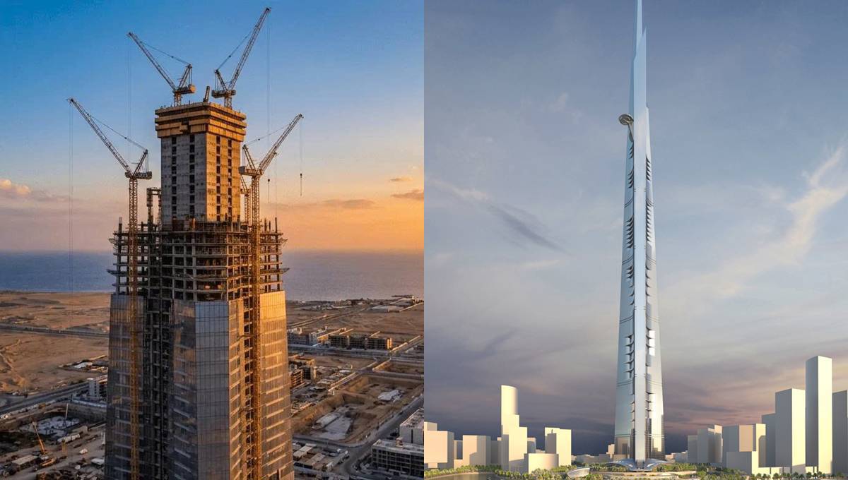 Tháp Jeddah đạt mốc 84 tầng, hướng tới kỷ lục cao 1.000m