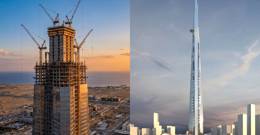Tháp Jeddah đạt mốc 84 tầng, hướng tới kỷ lục cao 1.000m