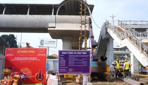 TP HCM: Khởi công lắp đặt 8 thang máy tại các cầu vượt bộ hành metro số 1