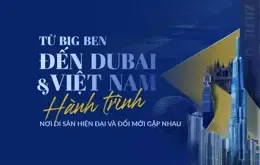 Từ Big Ben đến Dubai và Việt Nam: Hành trình nơi di sản, hiện đại và đổi mới gặp nhau
