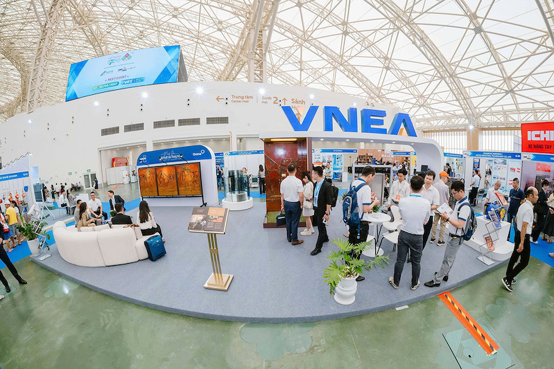Khu trưng bày VNEA Pavilion tại Triển lãm Thang máy Quốc tế Vietnam Elevator Expo 2026 Hà Nội tháng 4/2026 Khu trưng bày VNEA Pavilion tại Triển lãm Thang máy Quốc tế Vietnam Elevator Expo 2026 Hà Nội tháng 4/2026