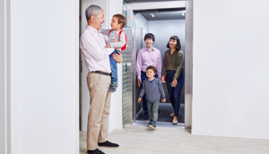 Thang máy mùa đoàn viên