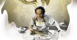 Khi sơn mài hòa vào thang máy