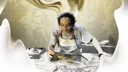 Khi sơn mài hòa vào thang máy