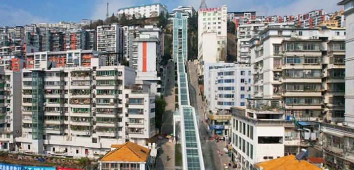 Trung Quốc khánh thành hệ thống thang cuốn ngoài trời dài nhất thế giới