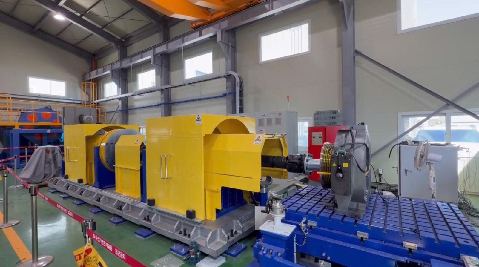 Khu vực thử nghiệm máy kéo thang máy