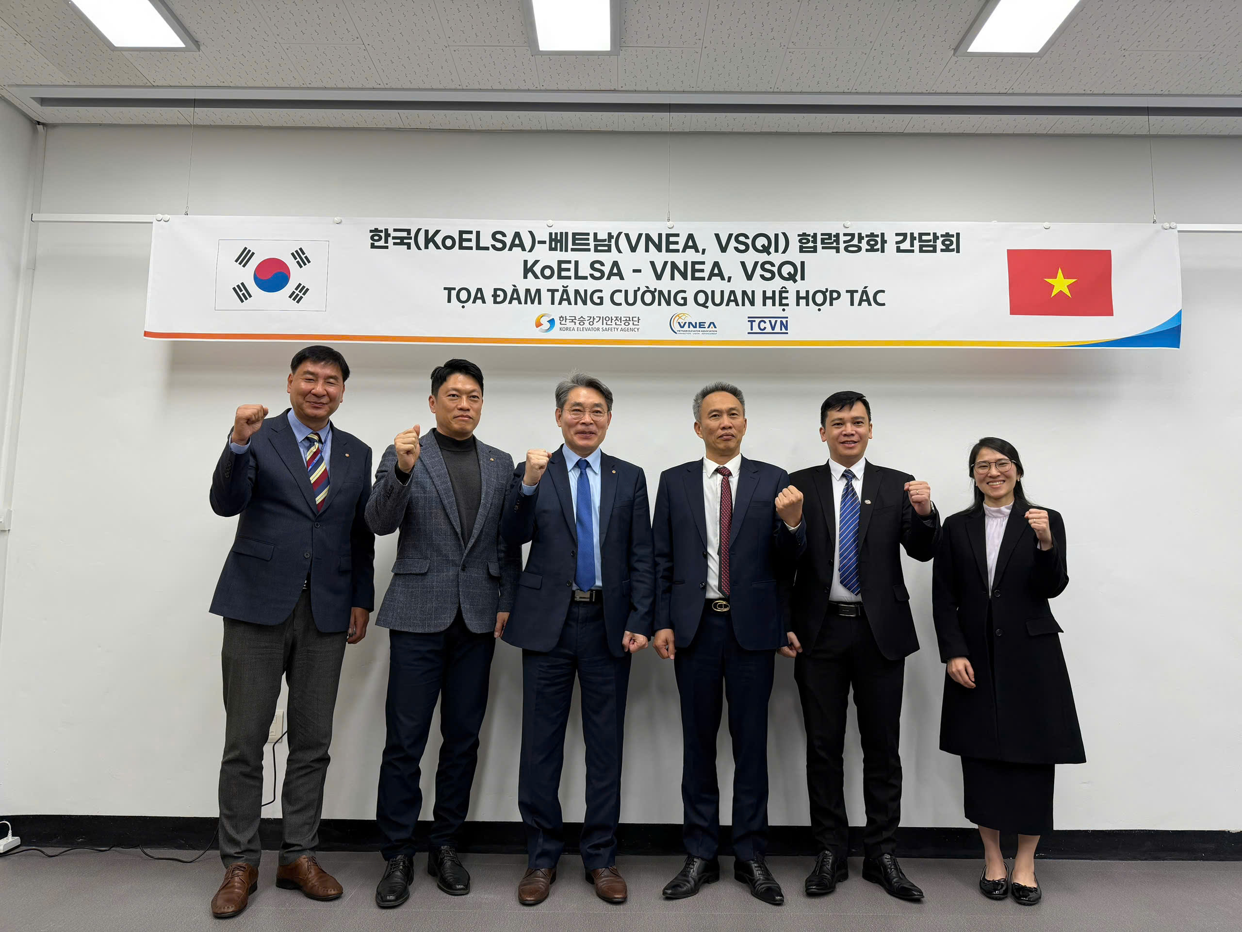 Việt Nam - Hàn Quốc tăng cường hợp tác trong lĩnh vực tiêu chuẩn, thử nghiệm và đào tạo thang máy