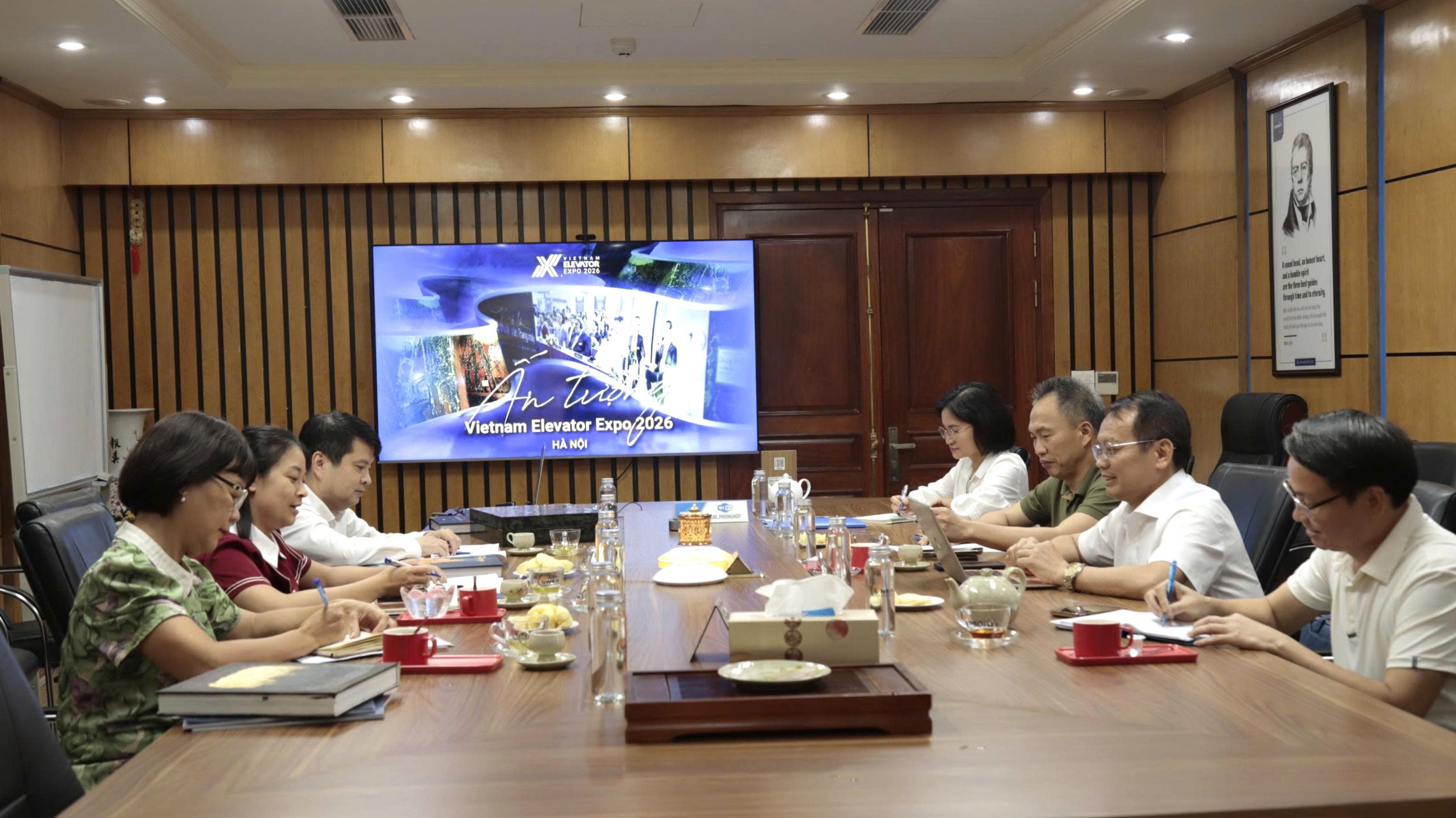 Kiểm tra, giám sát thường niên: Ban Kiểm tra Hội Nhà báo Việt Nam làm việc với Chi hội Tạp chí Thang máy