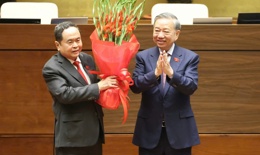 Đồng chí Trần Thanh Mẫn tái đắc cử chức vụ Chủ tịch Quốc hội Đồng chí Trần Thanh Mẫn tái đắc cử chức vụ Chủ tịch Quốc hội