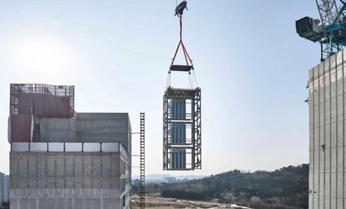 Hyundai thương mại hoá thang máy mô-đun cho nhà cao tầng