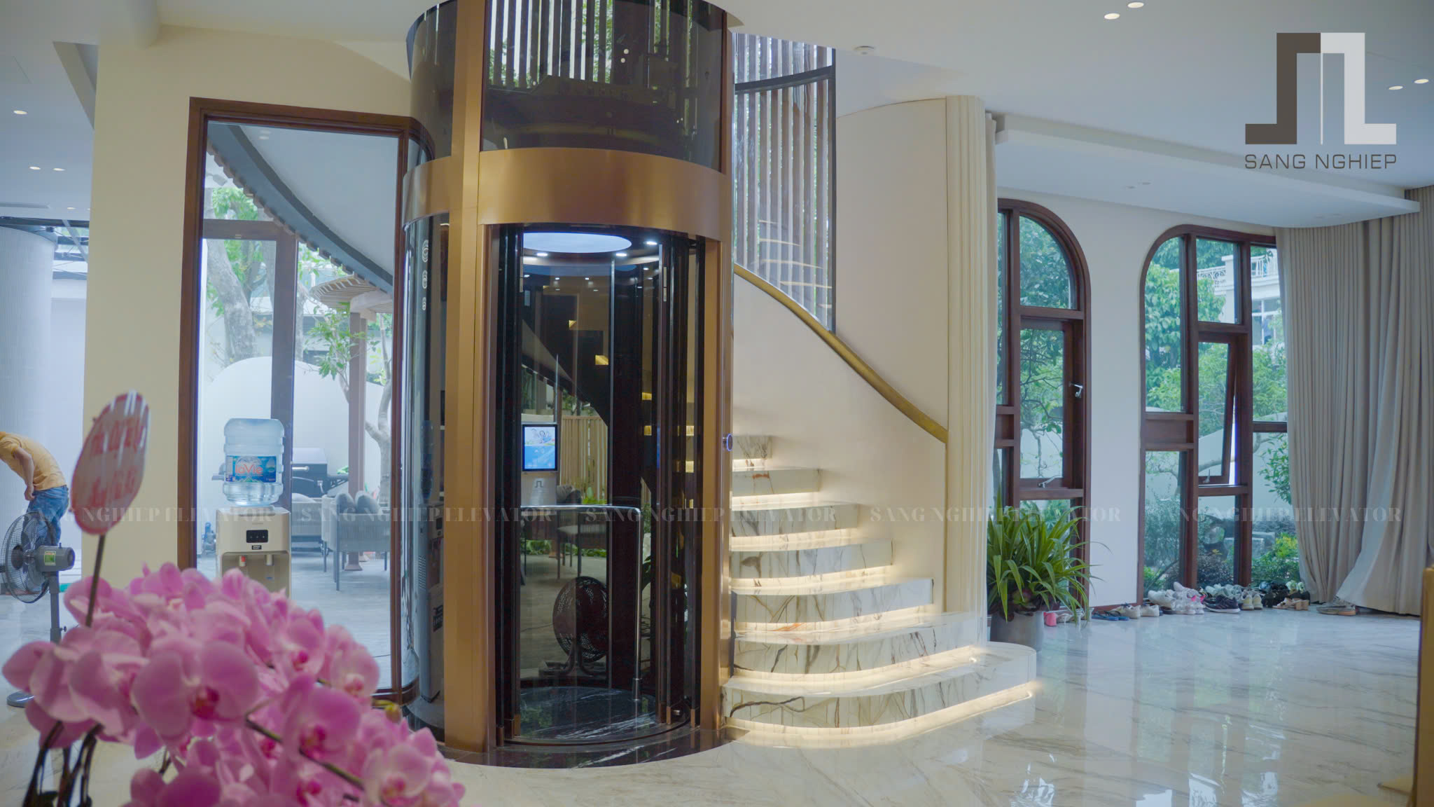 Sáng Nghiệp hiện đang tập trung phát triển dòng thang tròn