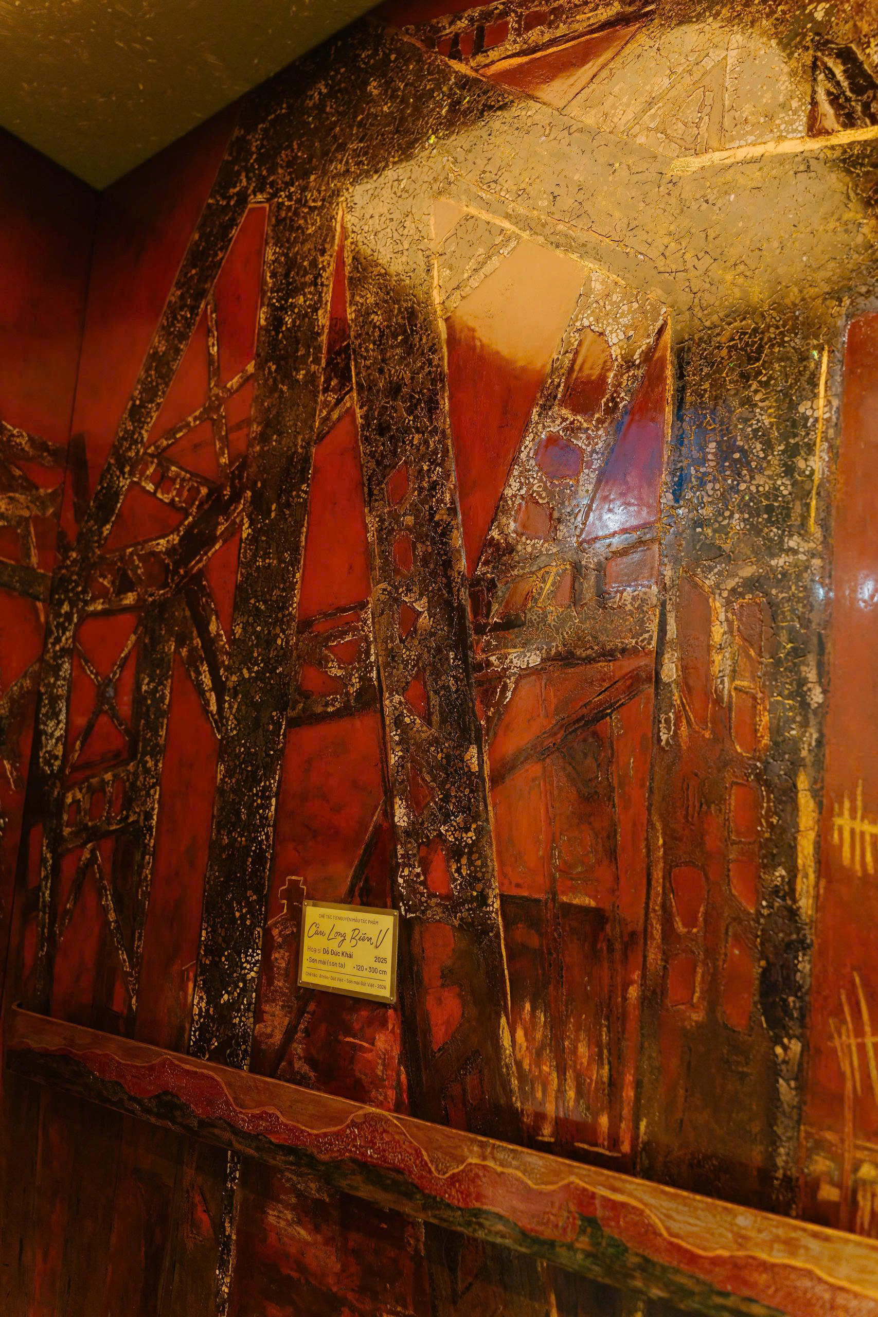 Công trình thang máy được chế tác từ nguyên mẫu tác phẩm Công trình thang máy được chế tác từ nguyên mẫu tác phẩm