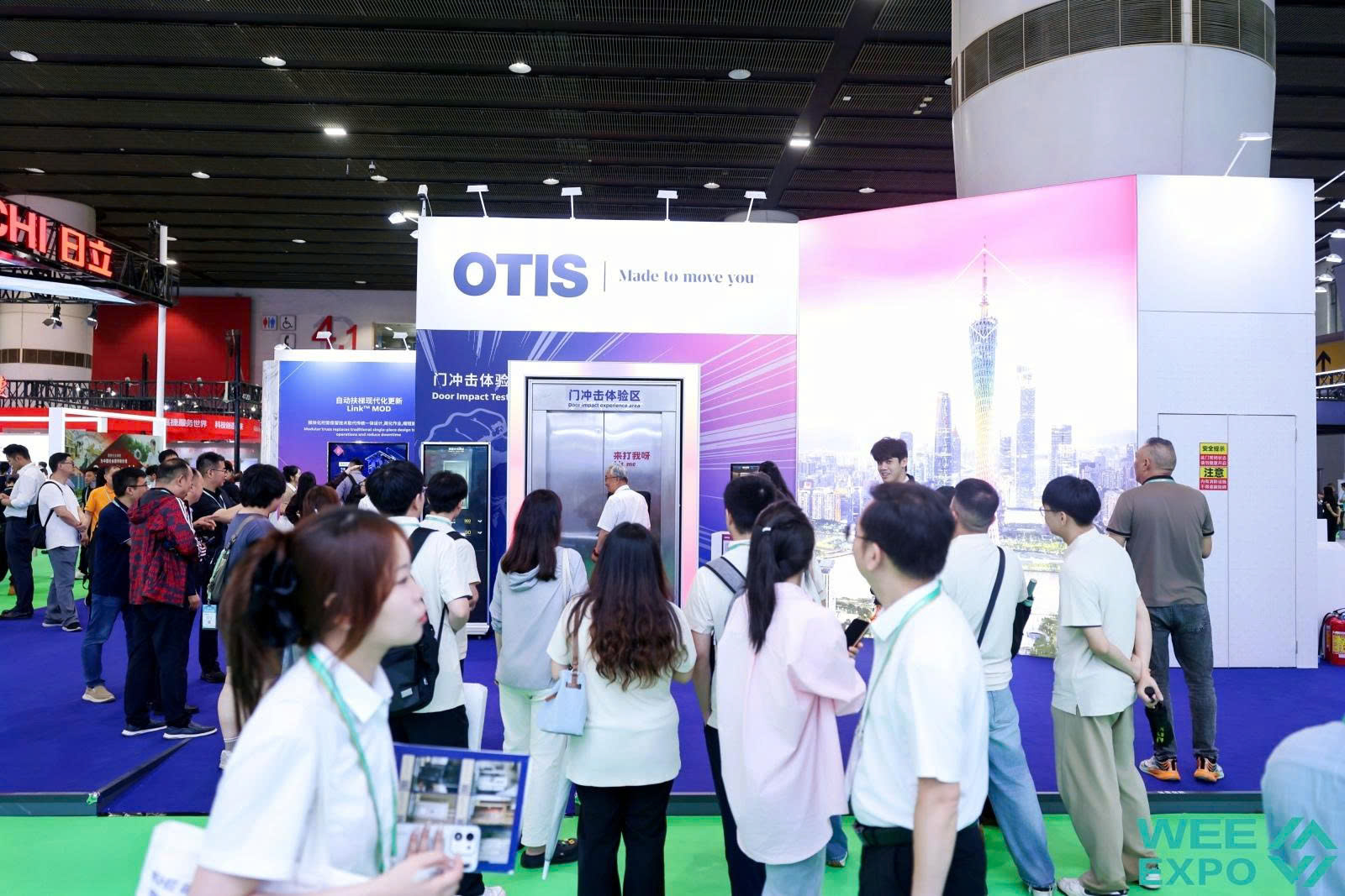 Khu trưng bày của Otis tại Triển lãm WEE Expo 2026