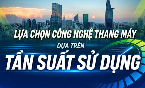 Lựa chọn công nghệ thang máy dựa trên tần suất sử dụng