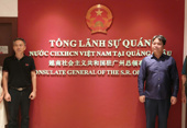 Tổng Lãnh sự quán Việt Nam tại Quảng Châu làm việc với đoàn công tác Hiệp hội Thang máy Việt Nam Tổng Lãnh sự quán Việt Nam tại Quảng Châu làm việc với đoàn công tác Hiệp hội Thang máy Việt Nam