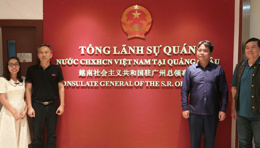 Tổng Lãnh sự quán Việt Nam tại Quảng Châu làm việc với đoàn công tác Hiệp hội Thang máy Việt Nam