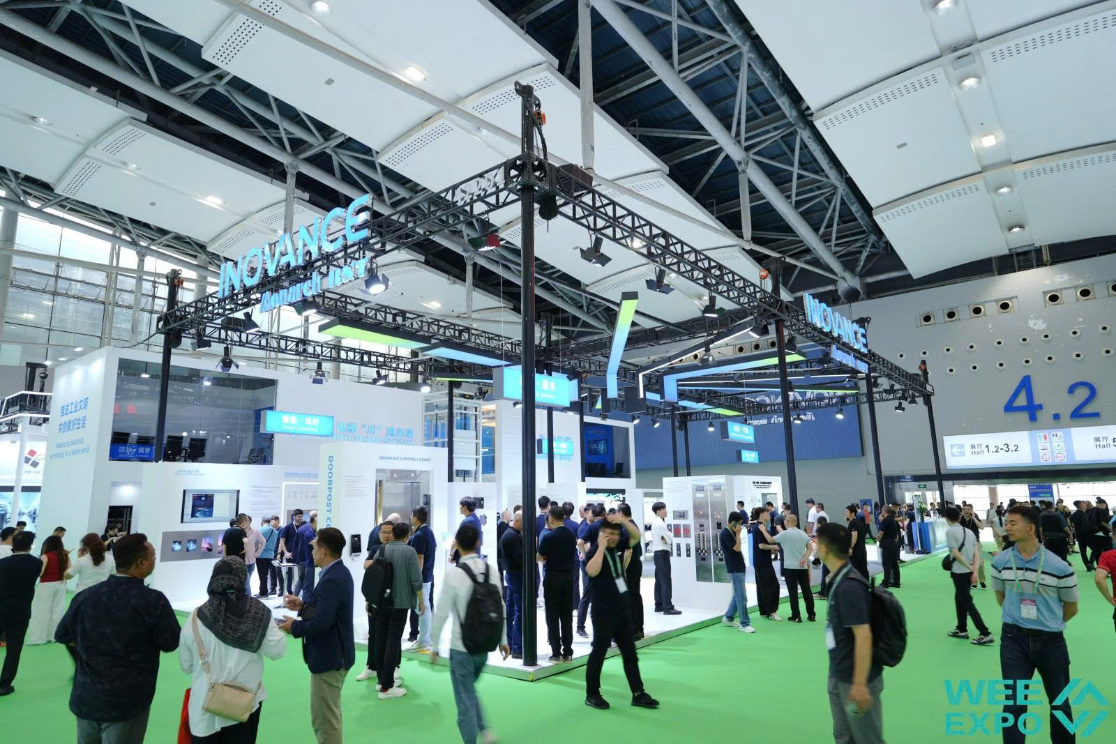 Khu trưng bày Inovance tại Triển lãm WEE Expo 2026