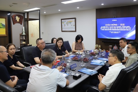 Hiệp hội Thang máy Việt Nam làm việc với Thang máy Guangri Trung Quốc