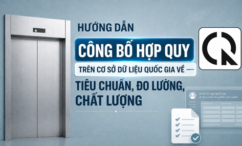 Hướng dẫn công bố hợp quy trên Cơ sở dữ liệu quốc gia về tiêu chuẩn, đo lường, chất lượng