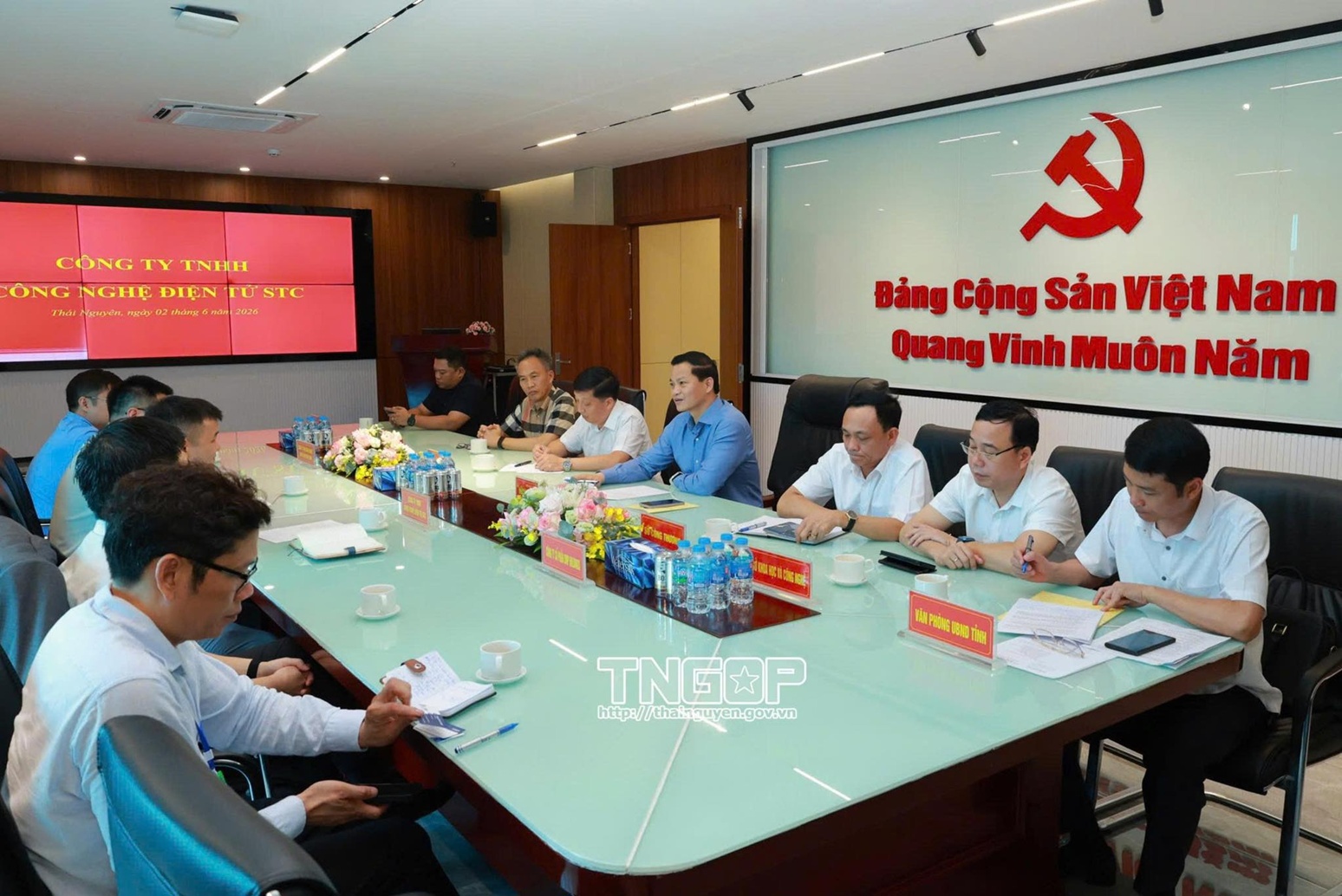 Tại buổi làm việc, đại diện các doanh nghiệp bày tỏ sự đồng tình, ủng hộ chủ trương thành lập Hiệp hội Doanh nghiệp sản xuất công nghiệp của tỉnh