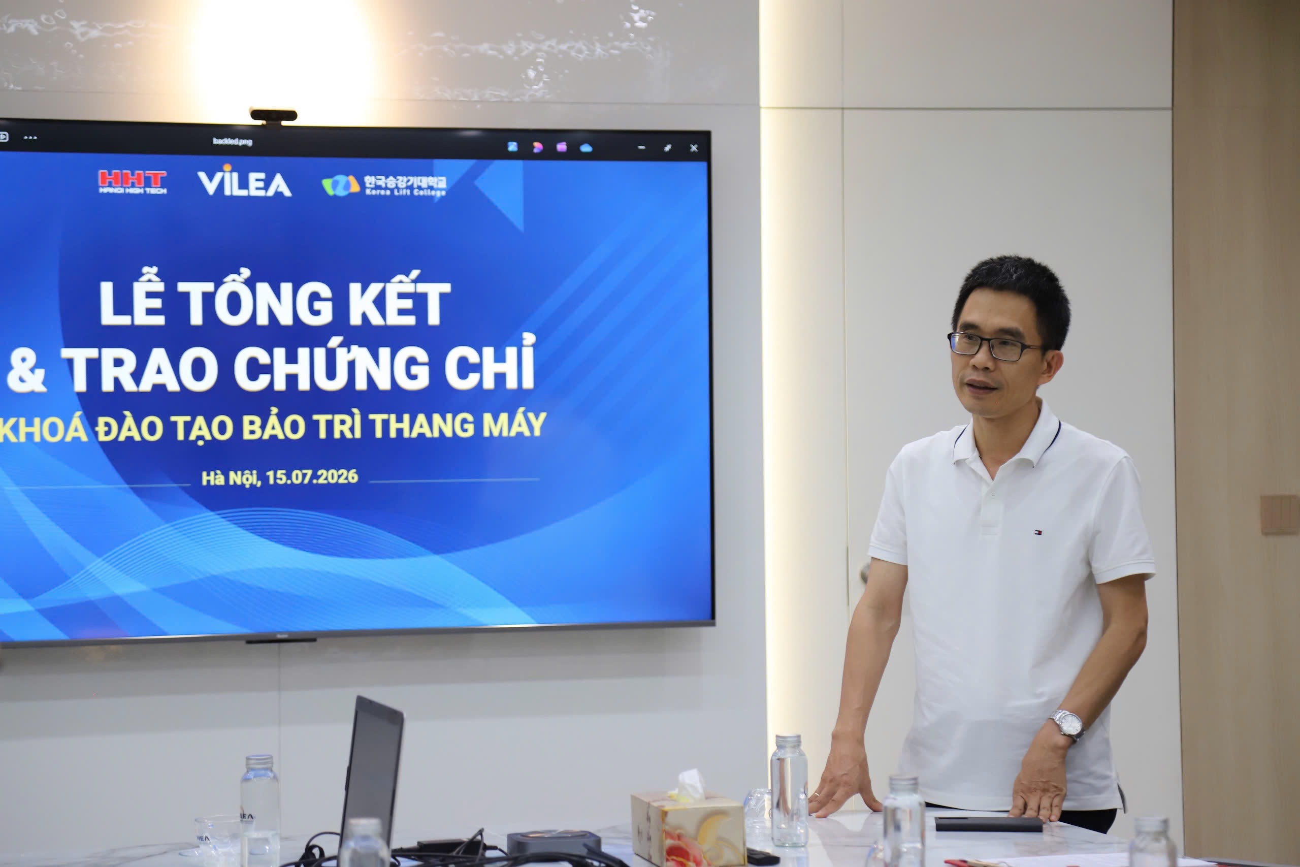 Ông Nguyễn Đức Hạnh - Viện trưởng Viện Kỹ thuật Ứng dụng Thang máy Ông Nguyễn Đức Hạnh - Viện trưởng Viện Kỹ thuật Ứng dụng Thang máy