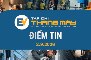 Tạp chí Thang máy điểm tin ngày 2/9/2026 Tạp chí Thang máy điểm tin ngày 2/9/2026