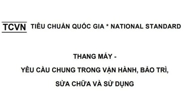 Officially soliciting comments on the new Draft National Standard on elevator maintenance