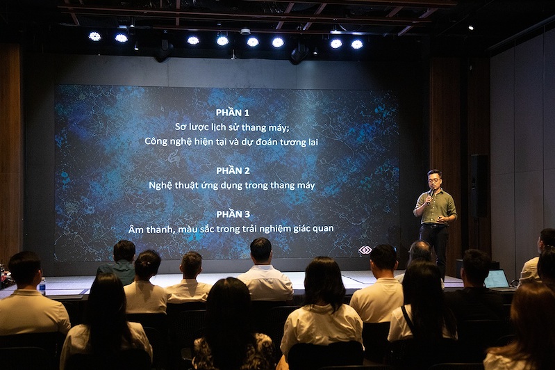 Hiệp hội Thang máy Việt Nam phối hợp LaPass đưa những góc nhìn mới về thiết kế trải nghiệm trong không gian thang máy.