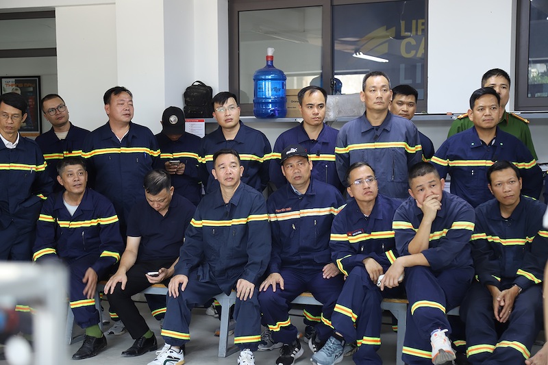 vnea tap huan cuu ho thang may cho can bo chi huy pccccnch cong an tp ha noi